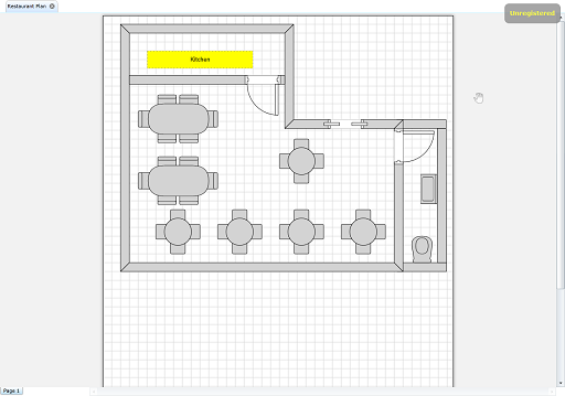 Restaurant Plan: First version