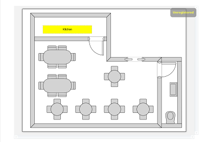 Restaurant Plan: Second version