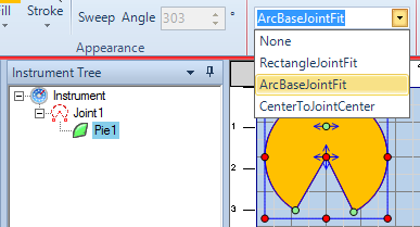 Binding Pie’s form and size to a Joint